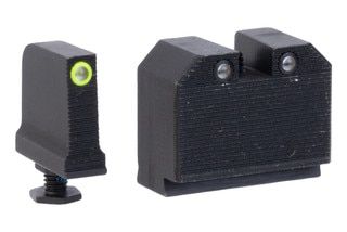 Night Fision steel night sight set for optic-equipped Walther handguns.